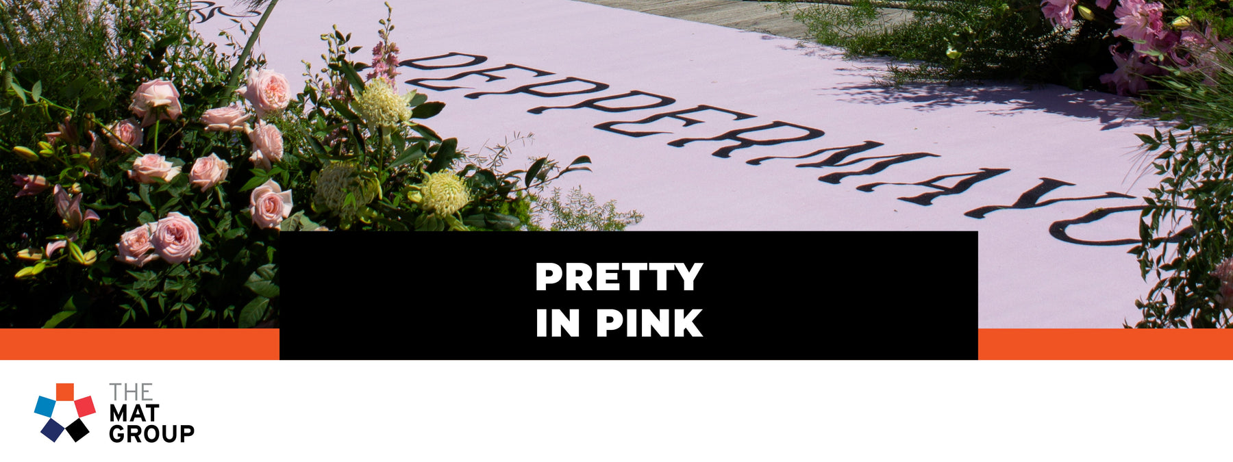 Peppermayo’s Pink Brand Activation Mats in Sydney
