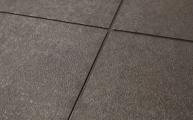 Close up product image of black anti-fatigue 24/seven interlocking mat