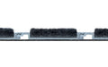 Side profile image of Aluminium Architectural Matting in Black suitable for recess