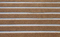 Close up image of Camel Superguard inserts in Aluminium Architecture Matting - Made to Measure