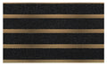 Full product image of Black Granati inserts in Bronze ARCHIMAT aluminium architectural matting - Made to Measure