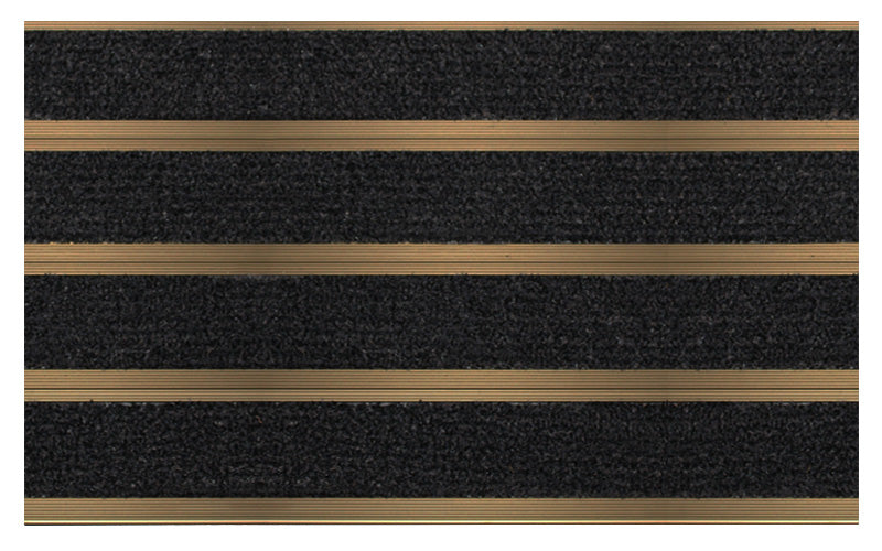 Full product image of Black Granati inserts in Bronze ARCHIMAT aluminium architectural matting - Made to Measure