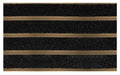 Full product image of Black Reno inserts in Bronze ARCHIMAT aluminium architectural matting - Made to Measure