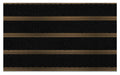 Full product image of Black Superguard inserts in Bronze ARCHIMAT aluminium architectural matting - Made to Measure