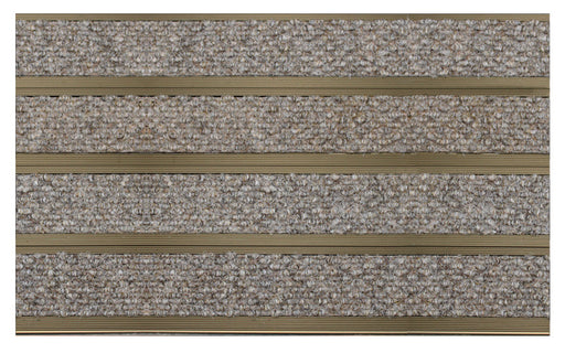 Full product image of Natural Beige Superguard inserts in Bronze ARCHIMAT aluminium architectural matting - Made to Measure