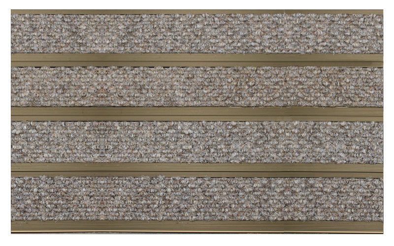 Full product image of Natural Beige Superguard inserts in Bronze ARCHIMAT aluminium architectural matting - Made to Measure