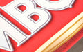 Close up image of the printed custom bar mat perfect for pubs, restaurants and cafes