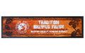 Full product image of a custom bar mat perfect for resorts.