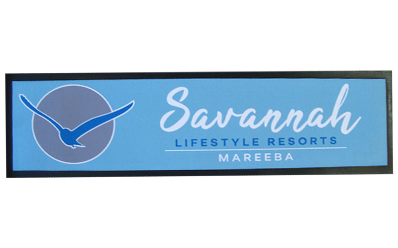 Full product image of a bar mat perfect for resorts.