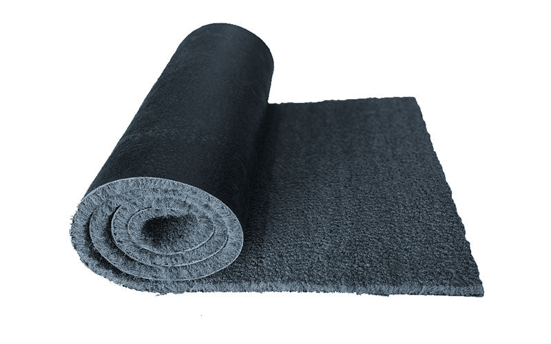 Coir Matting 17mm - Grey - Custom Size