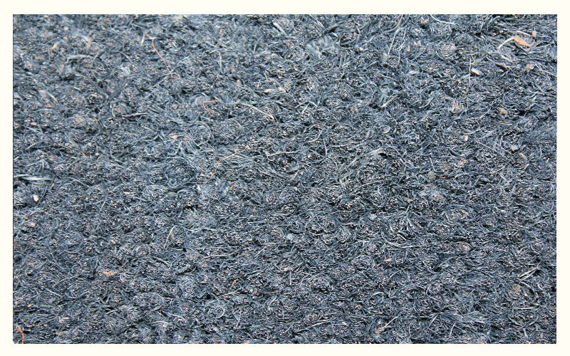Coir Matting 17mm - Grey - Custom Size