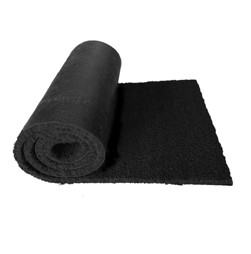 Coir Matting Roll in Black