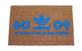 Full Product image of Coir Embossed Logo Mat with Process Blue Embossed Logo