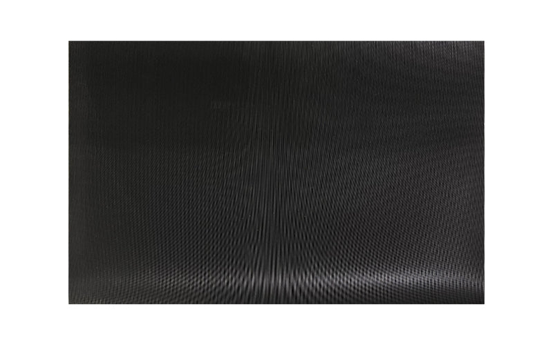 Full product image of the Corrugated Switch Board Matting made of ribbed rubber
