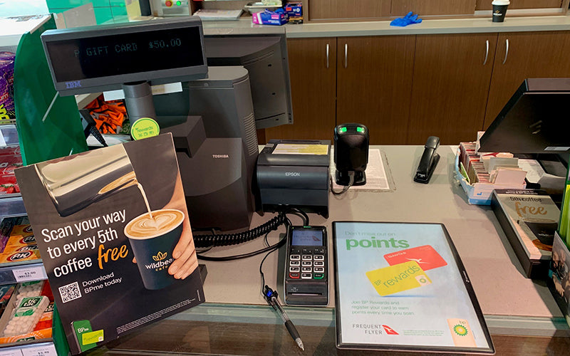 Image of DeskWindo in Service Station