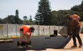 Insitu image of the ground stabilising pavers which are light weight and non-toxic to humans, animals and plants.