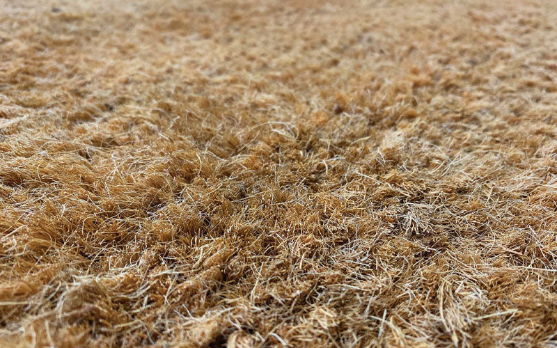 Close up image of the coir material