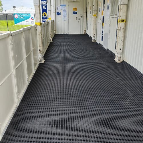 Multi-purpose Runner used for Construction Worksite Safety along walkways