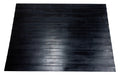 Full product image of black rubber ramp mat for horse float