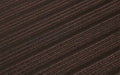 Close up of the ribbed pattern which reduced floor hardness