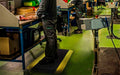Insitu image of the Safety Alert Mat used in an industrial factory