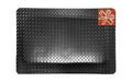 Full product image of the black made to measure safety alert spongecote mat.