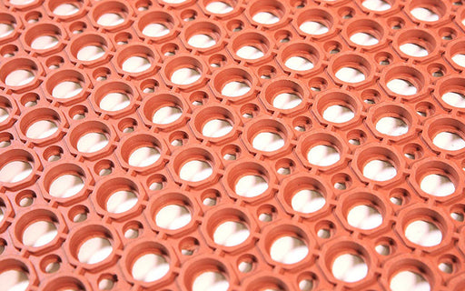 Close up product image of Terracotta, Nitrile Rubber Safewalk Premium Mat