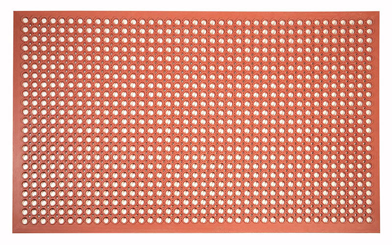 Full product image of Terracotta, Nitrile Rubber Safewalk Premium Mat