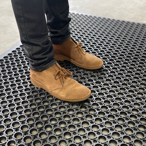 Image of person standing on Safewalk Mat