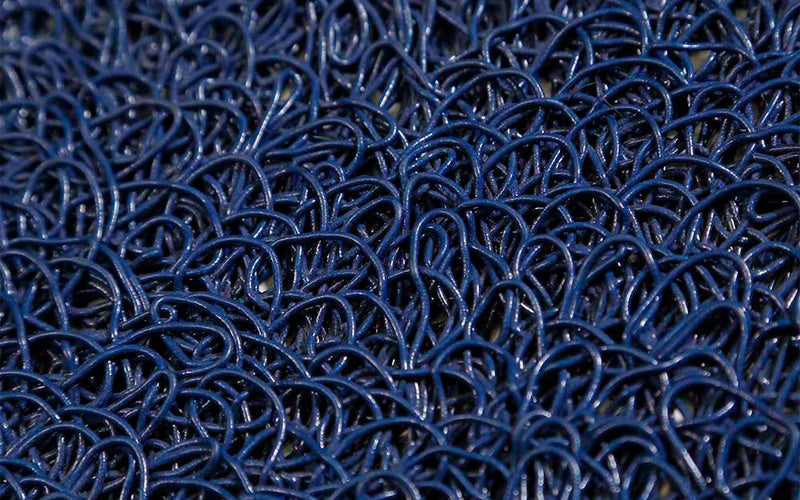 Close up image of the blue spiralloop