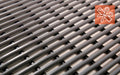 Close up product image of made to measure, grey Tubular PVC Matting