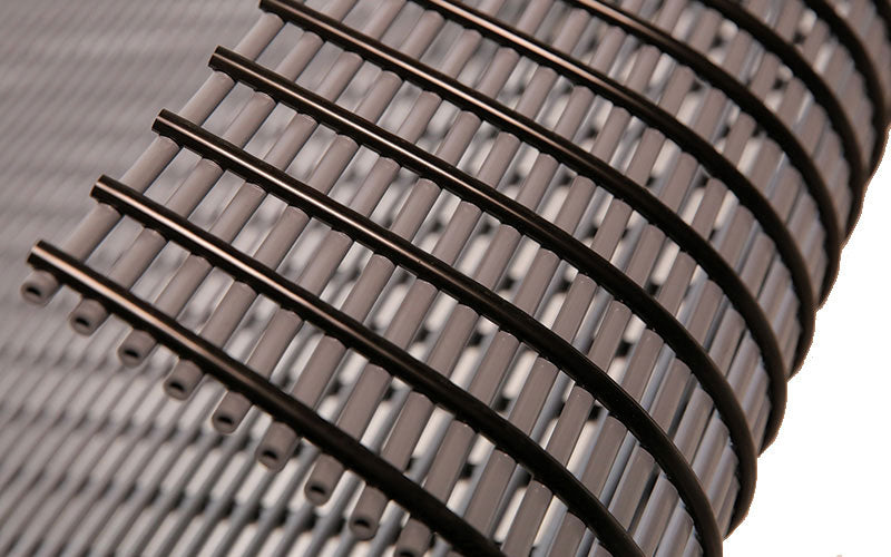 Backing image of grey, Tubular PVC Matting