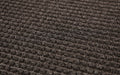 Close up product image of charcoal, polypropylene Waterhog Classic Mat made for commercial and residential entrances