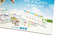 Corner image of the custom digitally printed Counter Ad Mat 3mm.