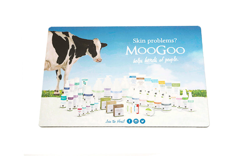 Full product image of the Counter Ad Mat 3mm, perfect for promotional displays.