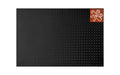 full product image of the diamond plate vinyl runner in black which is made to measure