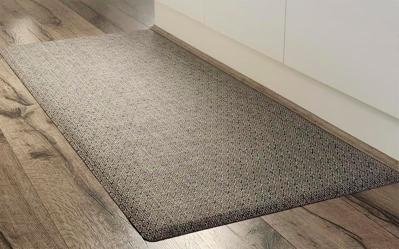Insitu image of the comfy kitchen mate used on hardwood floors,