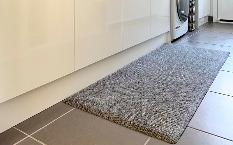 Insitu image of the comfy kitchen mate on tiles