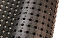 Close up of the rubber studs on the back of the mat.