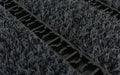Close up of the closed construction grid