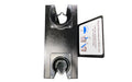 birdseye image of black wet umbrella bagger