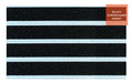 Product shot of Aluminium Architectural Mat with Black Superguard Inserts for commercial buildings