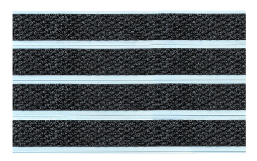 Product shot of Aluminium Architectural Mat with Charcoal Superguard Inserts for commercial buildings