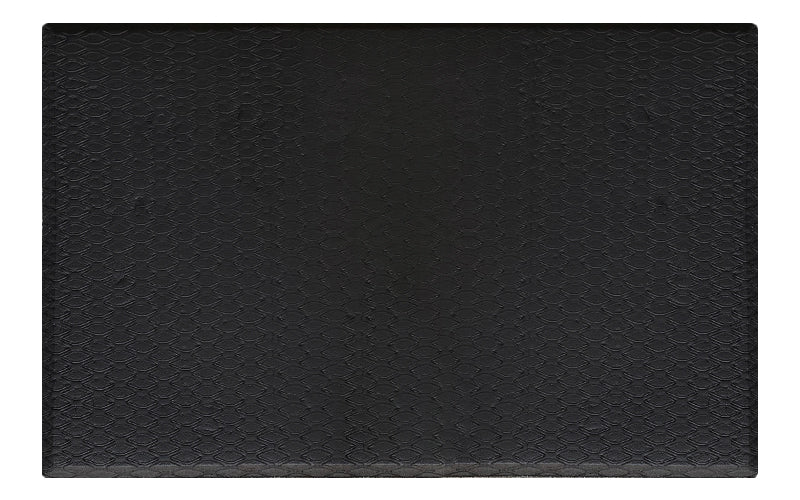 Full product image of black Comfort Max Mat made from a closed-cell nitrile/PVC-blended foam