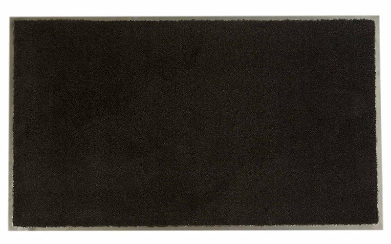 Full product image of Black Dirtstopper Entrance Mat made from PET carpet with Vinyl backing