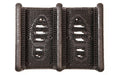 Full product image of black rubber Mud Chucker that scrapes mud off shoes