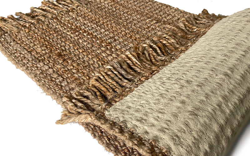 Backing image of the Natural Jute mat for residential homes