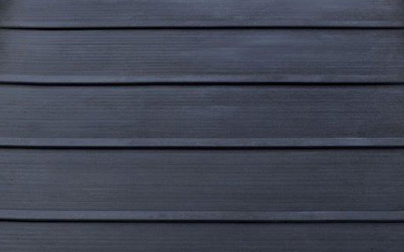 Close up image of the high density rubber mat material.