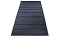 Front view of the ramp mat perfect for transport truck ramps.