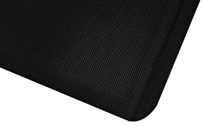 Corner product image of black Sparksafe Welding Mat